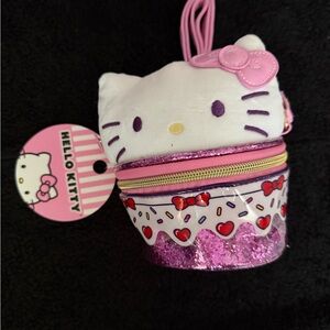 Loungefly Hello Kitty Pink and Purple Cupcake Bag